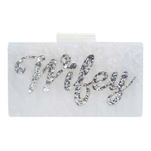 Acrylic Clutch PJ0083